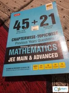 MTG 45+21 Years JEE Main and IIT JEE Advanced PYQ Chapterwise