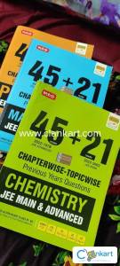 MTG 45 + 21 Years JEE Main and Advanced Previous Years Solved Papers