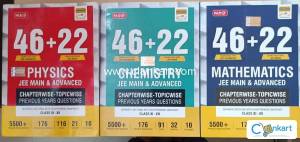 MTG 46 + 22 Years JEE Main & JEE Advanced Solved PYQs (PCM)