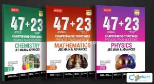 MTG 47+23 Years JEE Main & Advanced PYQ Books Set (PCM)