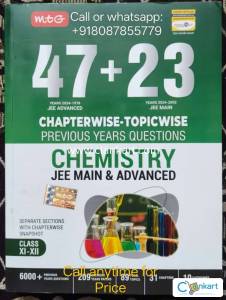 MTG 47+23 years Chemistry Chapterwise topicwise PYQ (negotiable)