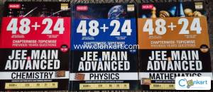 MTG 48+24 Year Jee Main and Jee Advanced Previous Year Solved SET OF 3