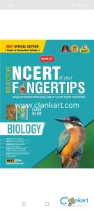 MTG BIOLOGY FINGERTIPS FOR NEET 2024