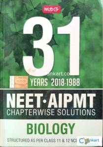 MTG Biology 31 Years Chapterwise Solutions