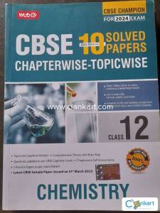 MTG CBSE 10Years Chapterwise Topicwise Solved Papers Class12 Chemistry