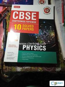 MTG CBSE 10 Yrs Chapterwise Topicwise Solved Papers Class 12 PHYSICS