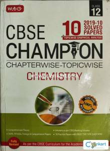 MTG CBSE CHAMPION CHAPTERWISE-TOPWISE BUNDLE (CHEMISTRY & PHYSICS)