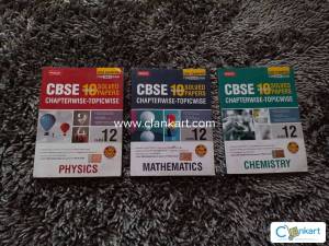 MTG CBSE Chapterwise10 Yrs Solved PapersClass12 (Phy,Chemi,maths)