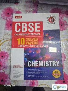 MTG CBSE Chemistry Class 12 solved pyq papers ,chapter wisemind maps