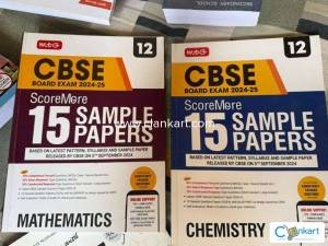 MTG CBSE Class 12 Sample Papers (Maths and Chemistry ONLY)