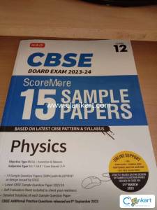 MTG CBSE Sample Papers Class 12 Chemistry Book - 15 Sample Papers