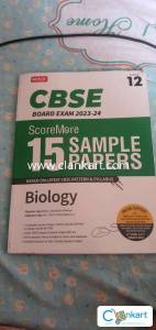 MTG CBSE Scoremore 15 sample papers Biology class 12