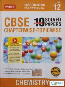 MTG CHEMISTRY chapterwise - TOPICWISE class 12