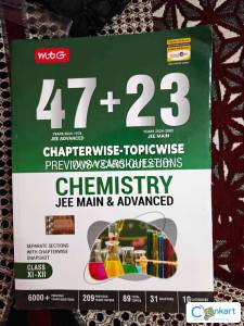 MTG Chapterwise-Topicwise JEE MAINS AND ADVANCE CHEMISTRY PYQS