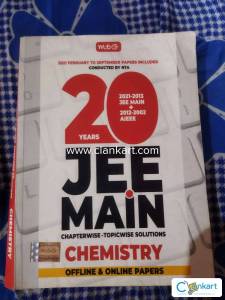 MTG Chemistry 20 years JEE Main Chapter wise Topicwise Solutions Paper
