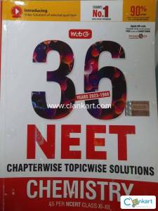 MTG Chemistry 36 Years NEET Chapterwise Topicwise Solutions