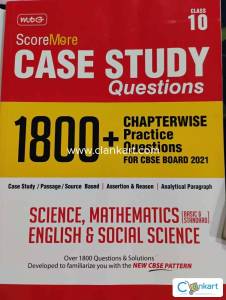MTG Class 10 Score More 1800+ Case Study questions Science,Maths,SSC