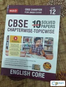 MTG Class 12  English Core 10 years pyqs (2015-24) + 10 Solved Papers