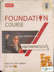 MTG FOUNDATION COURSE MATHEMATICS -8