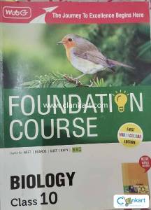 MTG Foundation Course Class 10 BIOLOGY Book