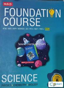 MTG Foundation Course Science Class 6 For JEE/NEET/NSO/Olympiad