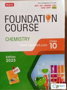 MTG Foundation Course for Class 10 Physics Chemistry mathematics 2023