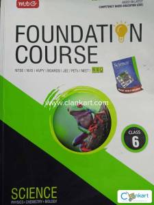 MTG Foundation course science for class 6