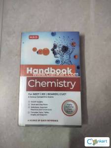 MTG Hanbook Chemistry FOR NEET,JEE,BOARDS,CUET AND CLASS 11 AND 12