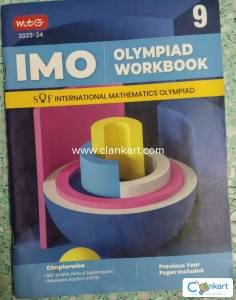 MTG IMO Mathematics Olympiad Workbook Class 9  2023-24