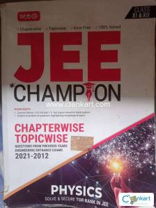MTG JEE CHAMPION FOR CLASS 11th&12th