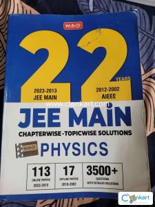 MTG JEE MAINS Physics 22 years Chapter/Topicwise PYQs with solutions
