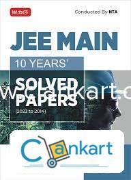 MTG JEE Main Past Year solved Question paper from 2014 to 2023 of PCM.