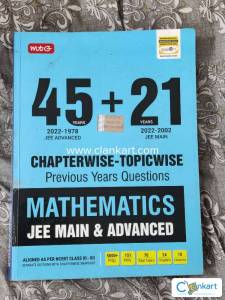 MTG JEE Mains+Advance Mathematics previous year question