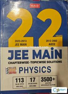 MTG JEE Mains Physics Chapterwise Questions