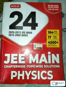 MTG JEE mains physics 24 years PYQ (AIEEE+JEE)