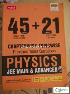 MTG Jee Mains and Jee Advanced PYQ physics Chapterwise Questions