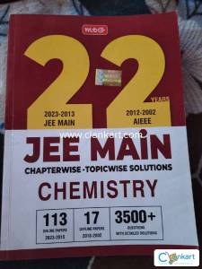 MTG Jee mains topicwise- chapterwise solutions CHEMISTRY