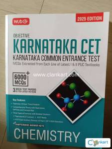 MTG KCET CHEMISTRY STUDY MATERIAL WITH 2014-2024 PYQ's