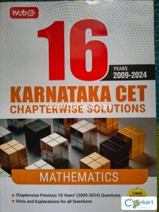 MTG Karnataka CET 16years PYQ