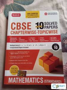 MTG Mathematics(Standard) CBSE 10 years solved question paper Class 10