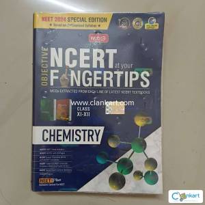 MTG NCERT at Your Fingertips  Chemistry (NEET 2024 Edition)