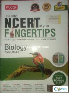 MTG NCERT at your Fingertips Biology for neet , cuet and boards
