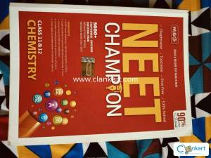 MTG NEET. Champion chemistry class 11 and 12
