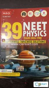 MTG NEET PHYSICS 39 YEARS 2026-1988 PYQ FOR NEET 2027