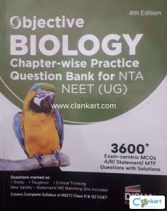 MTG OBJECTIVE BIOLOGY [NEET UG] CLASS 11 AND 12