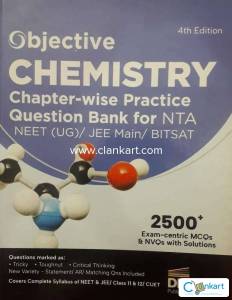 MTG OBJECTIVE CHEMISTRY CLASS 11 AND 12[NEET 2025]
