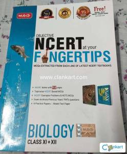 MTG Objective NCERT at your FINGERTIPS - Biology, Best NEET Books (Bas