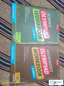 MTG Olympiad maths and science class 8 workbook