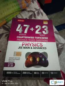 MTG PHYSICS JEE MAINS &ADVANCE CHAPTERWISE PYQ BOOK
