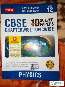MTG P/Q chapterwise-topicwise 10 yrs physics book for class12 th.